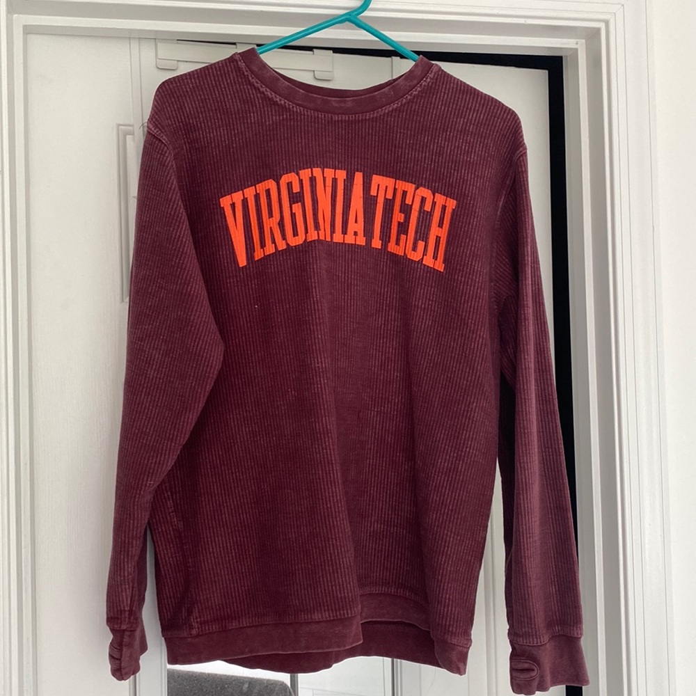Corduroy Virginia Tech Crewneck